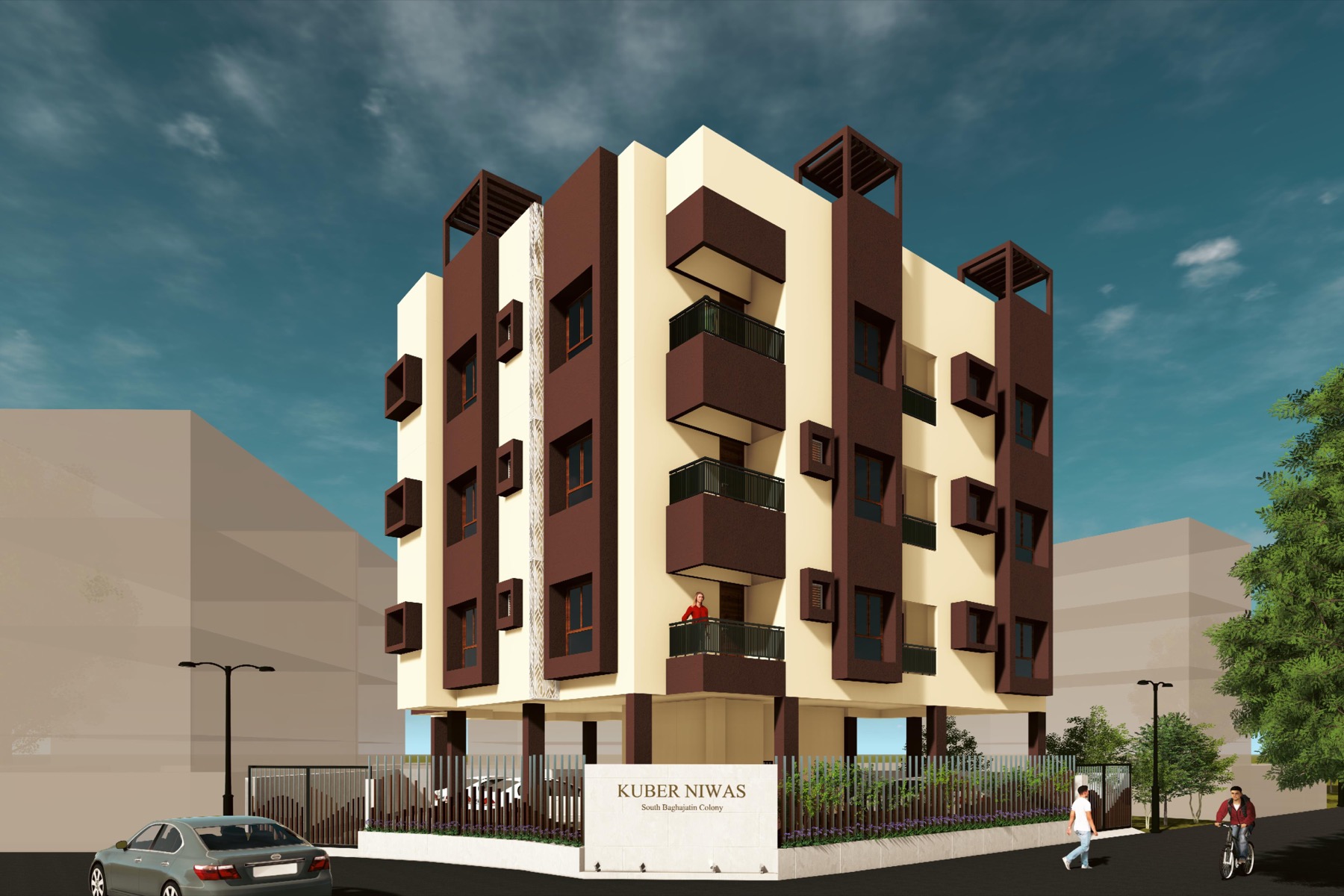 Kuber Niwas 3D elevation